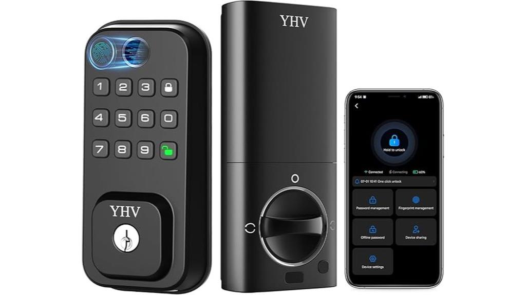 wifi app controlled smart lock