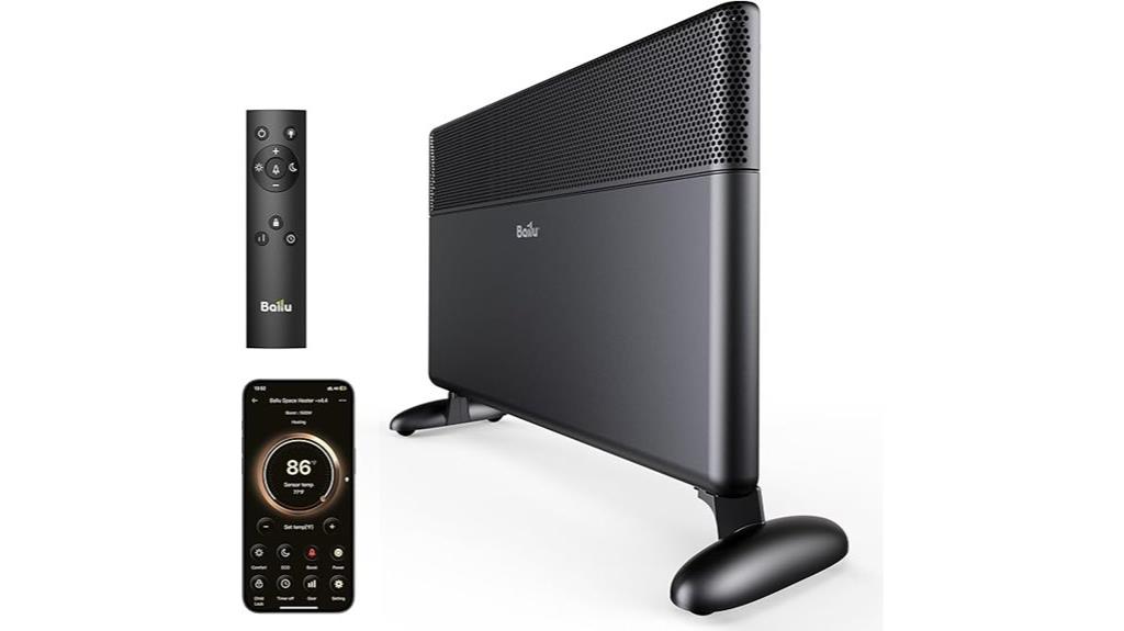 wifi enabled convection heater control