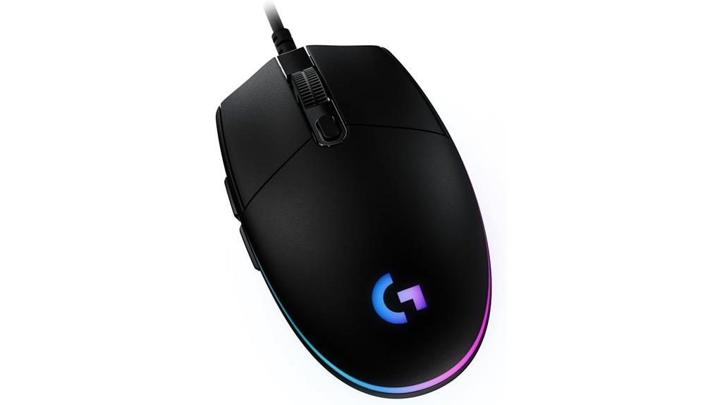 wired logitech g203 mouse