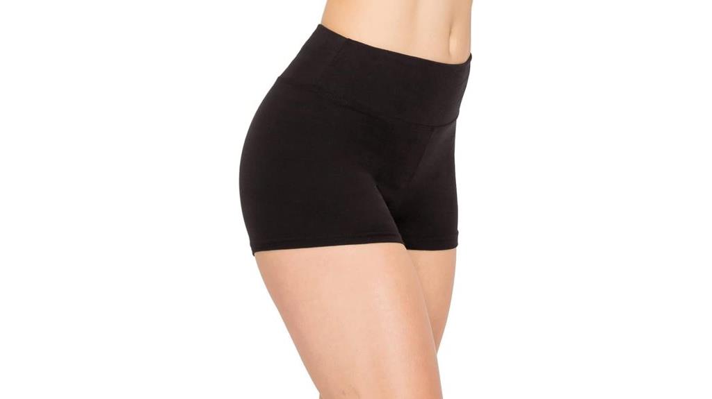 women s active yoga shorts