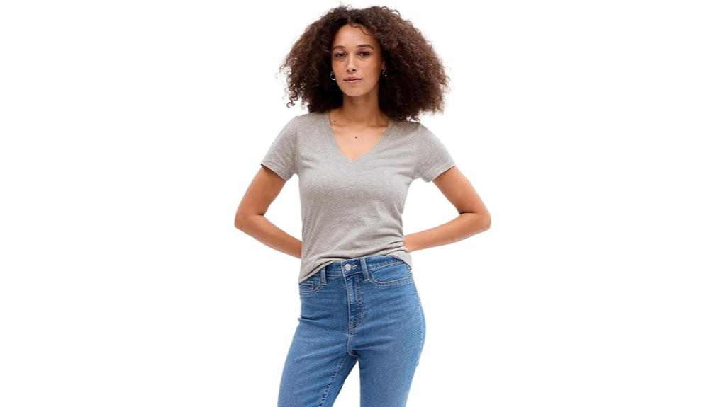 women s classic v neck tee