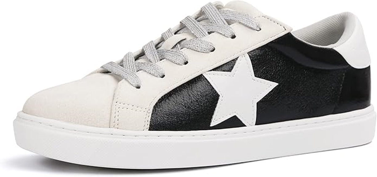 women s stylish star sneakers