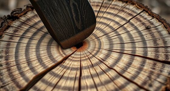 wood splitting force dynamics