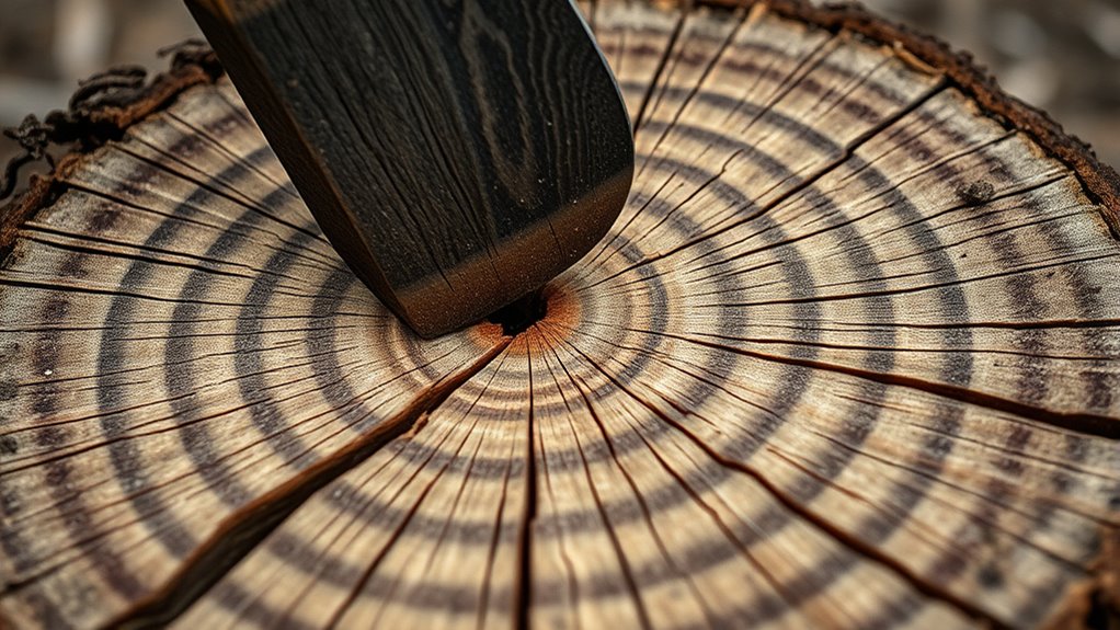 wood splitting force dynamics