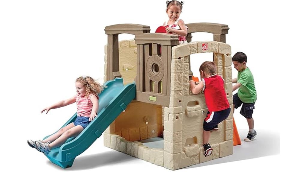 woodland themed children s climbing playset