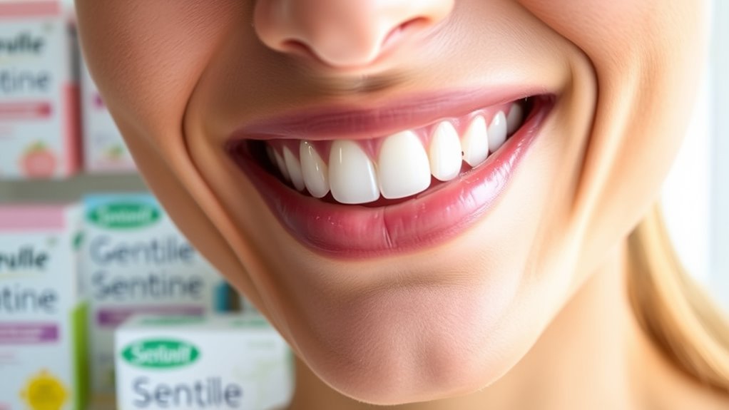 gentle safe whitening options