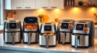 large family air fryer options