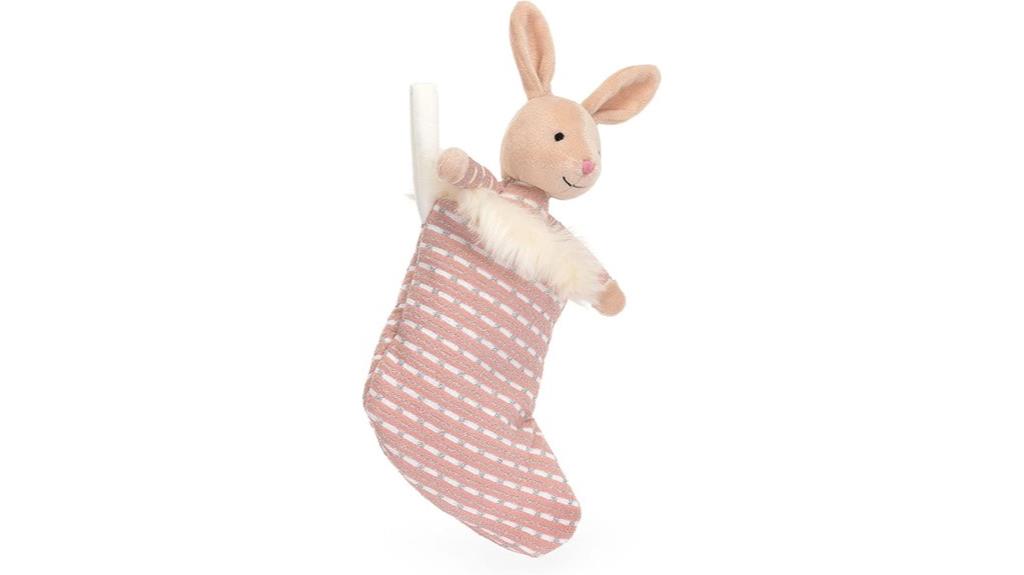 shimmer bunny stocking gift