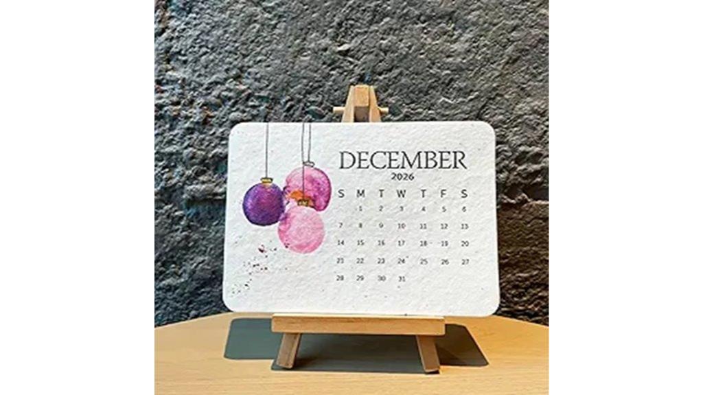 sustainable love plant calendar