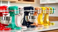 top kitchenaid mixer colors