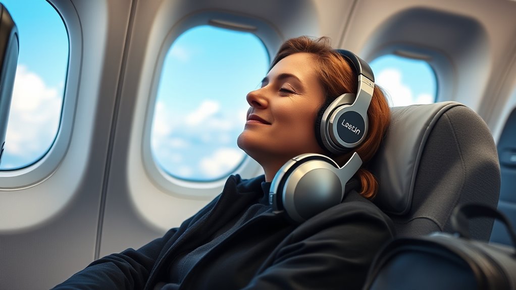 travel noise canceling comfort features