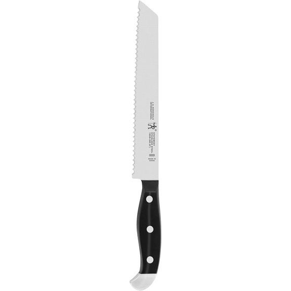 HENCKELS 8-Inch Bread & Cake Knife Black