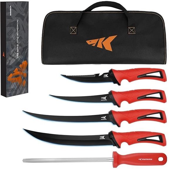 KastKing Intimidator Bait and Fillet Knives Set