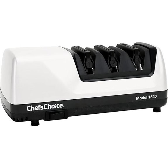 Chef’s Choice Electric Knife Sharpener (3-Stage White)