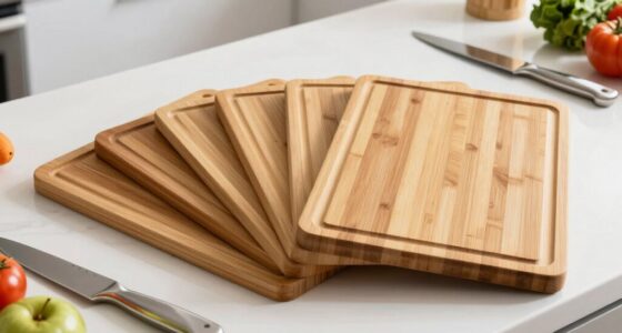 top bamboo knife boards
