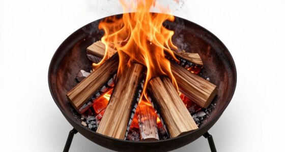 clean burning fire method