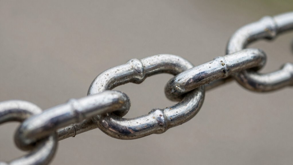 dirty chain causes malfunction