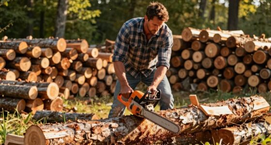 efficient bucking and stacking