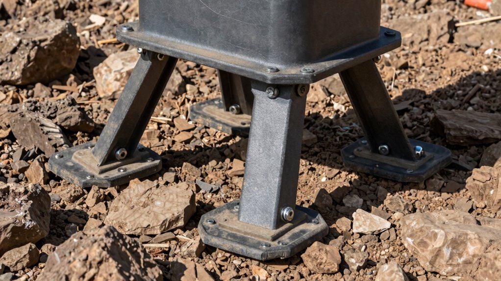 ensure equipment stability properly
