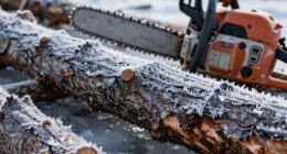 freezing logs prevents chain damage