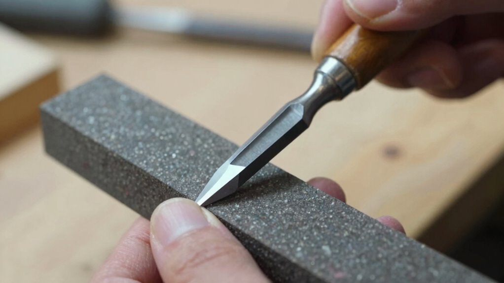 maintain consistent honing angle