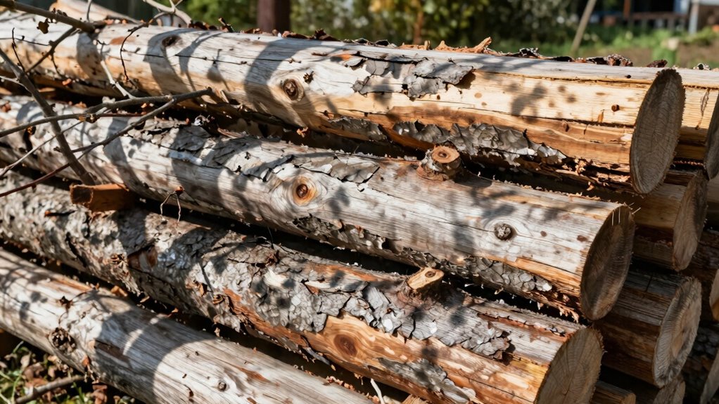 properly seasoned firewood burns efficiently