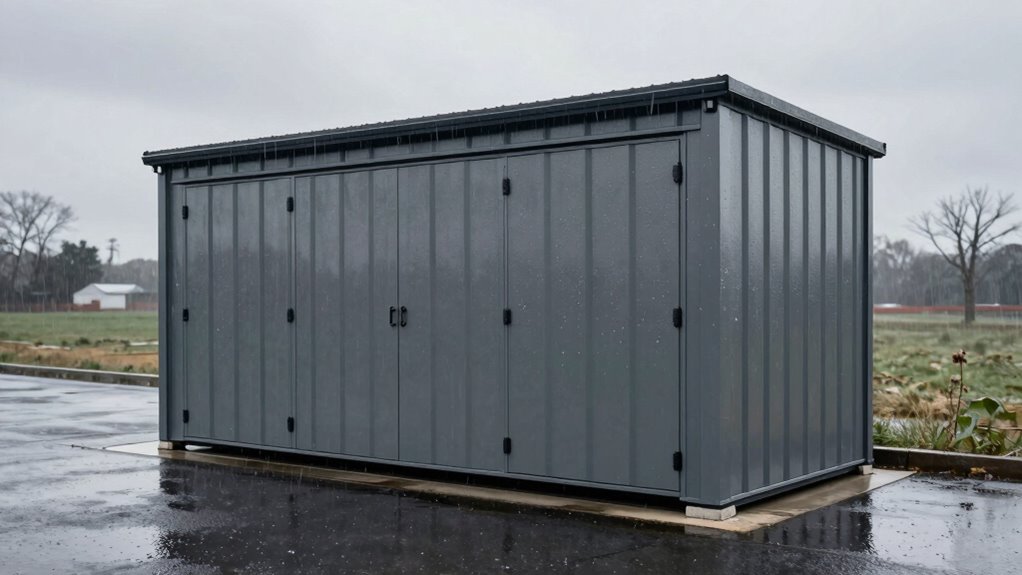 rainproof storage improvement