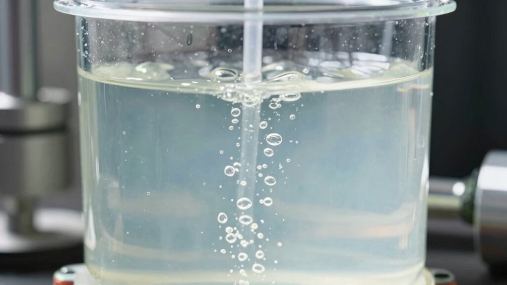 remove air for smooth operation