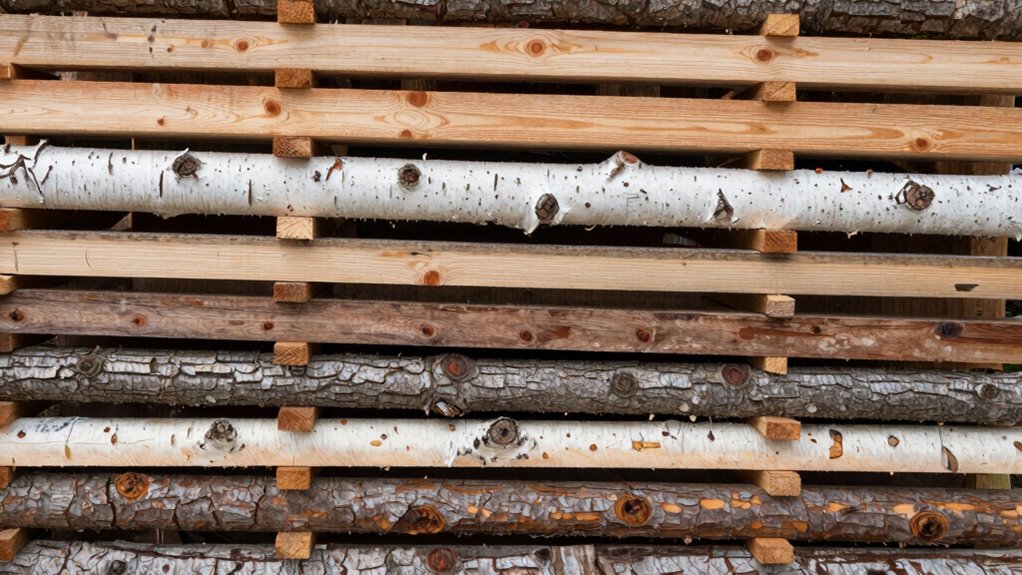 rotate woodpile regularly