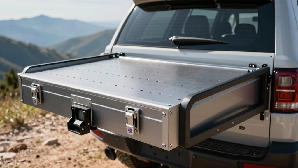 heavy duty aluminum cargo carrier