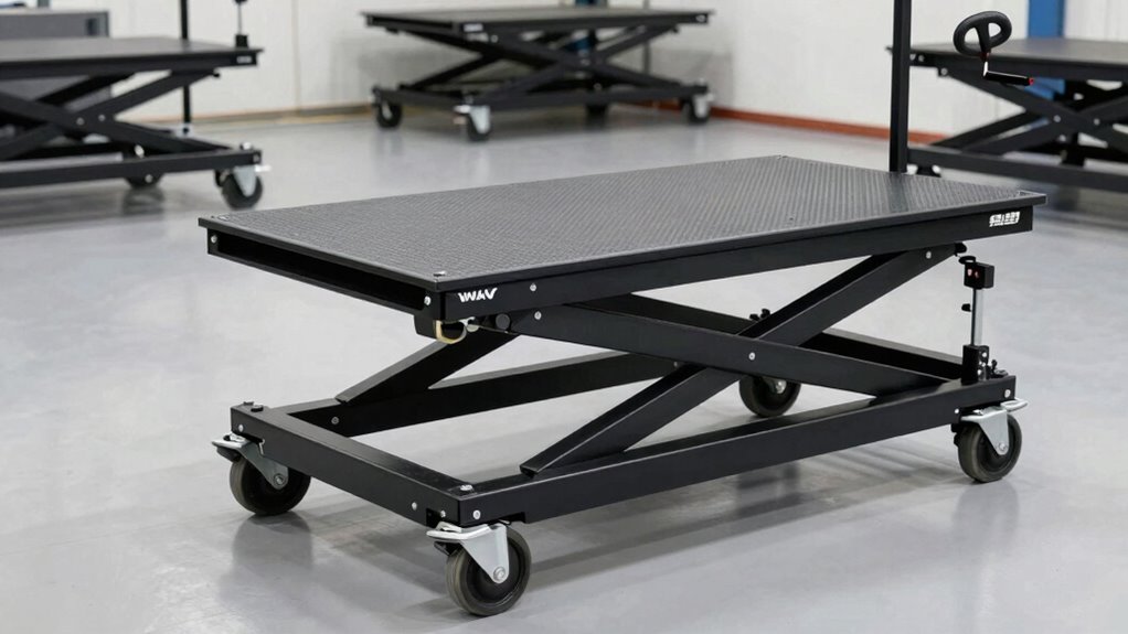 key factors for lift tables