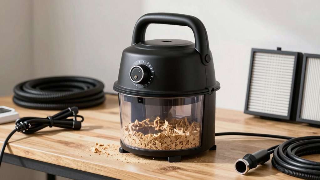 key portable dust collector features