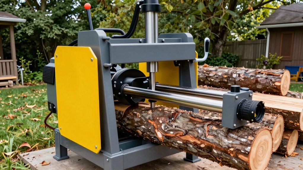 log splitter power durability features