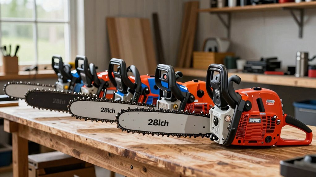 top 28 inch gas chainsaws