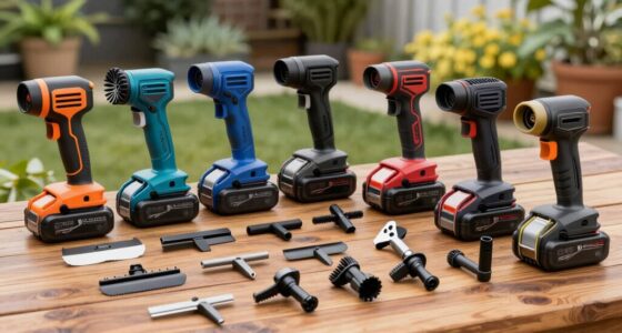 top battery brush cutter kits