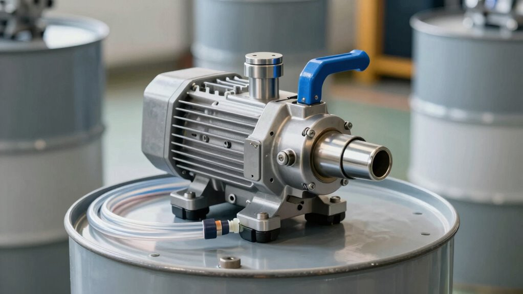 top drum hydraulic pumps