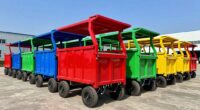 top electric dump carts