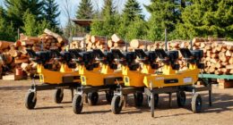 top electric log splitters