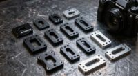 top electric winch mounting plates