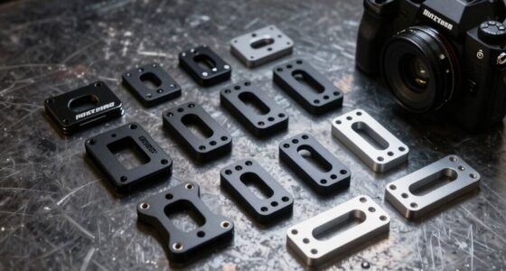top electric winch mounting plates
