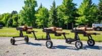 top elm wood log splitters