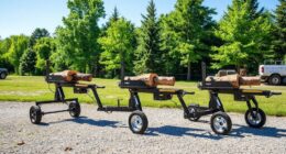 top elm wood log splitters