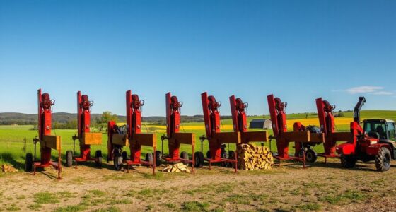 top farm log splitters