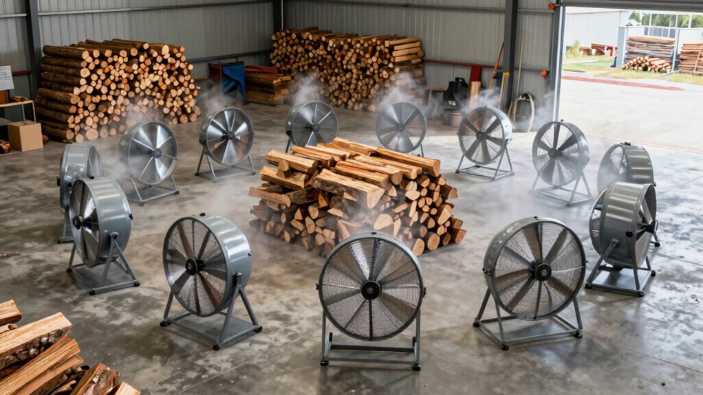 top firewood drying fans