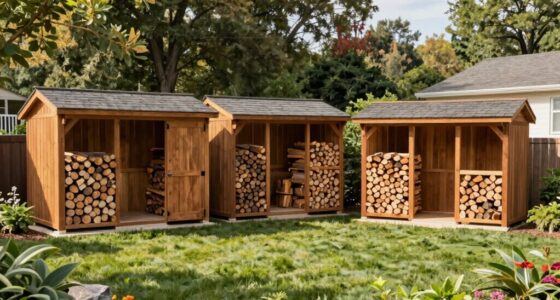 top firewood shed kits