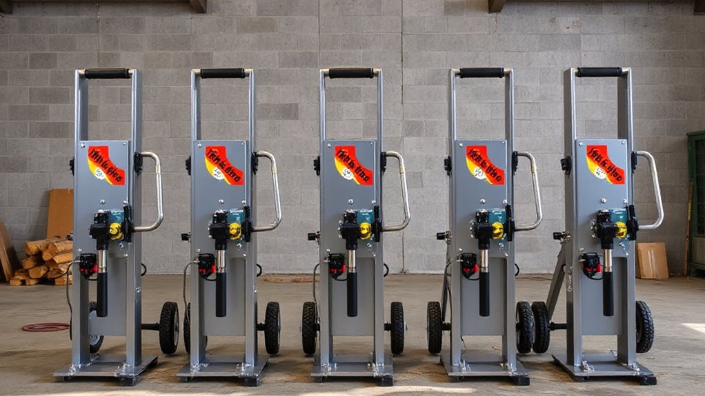 top gas log splitters