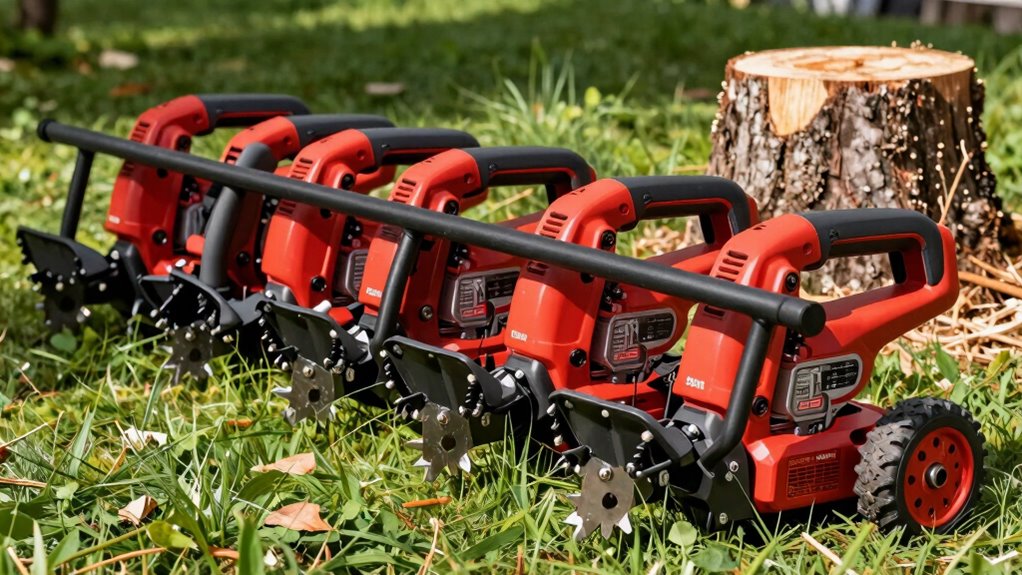 top gas stump grinders