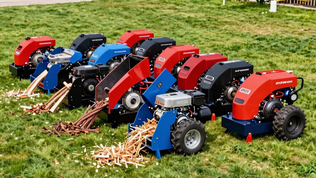 top gas wood shredders