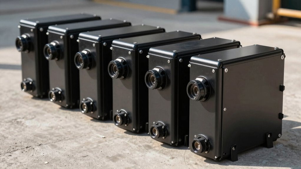 top generator inlet boxes