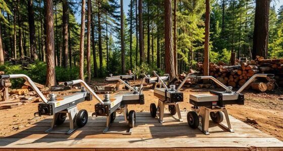 top hardwood log splitters